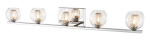 5-Light Bathroom Vanity Light  Z-Lite  Model 905-5V  Est. Retail $173
