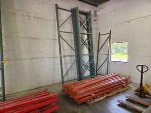Tear Drop Pallet Racking Including ...