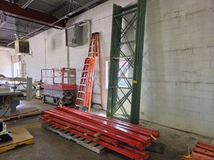 Tear Drop Pallet Racking Including ...