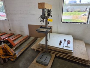 Atlas 15 Drill Press, Jacobs, 12...