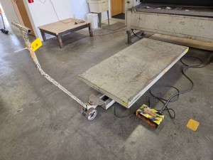 Southworth Scissor Lift Table, 72x3...