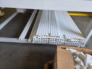 Approx. (81) pcs. White Poly Tubes,...