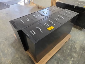(2) 4-Drawer File Cabinets...