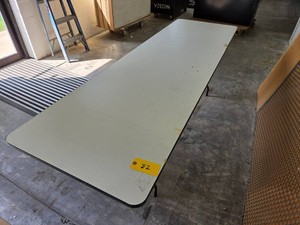 Folding Table, 8x30...