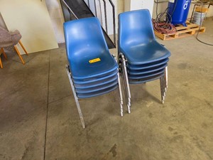 (10) Stack Chairs...