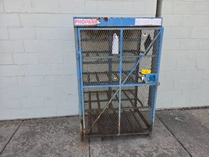 Propane Tank Cage, 43x29x68...