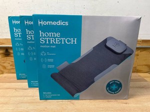 Homedics Lot of 3- Home Stretch Motion Mats