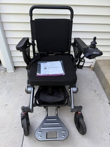 Electric Wheelchair - VERPAL Foldable Power Wheelchair 25 Mile Range - inc charger