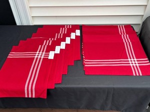 Red Placemats - Threshold Machine Washable Plaid