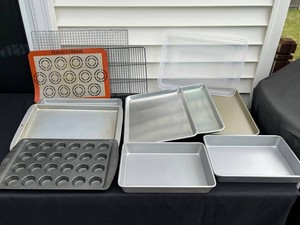 Baking Pan Set - Wilton, Nordic Ware & Williams Sonoma Mixed Lot