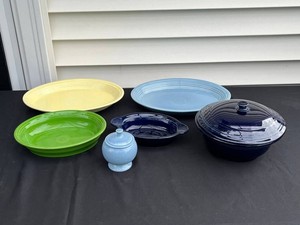 Fiesta Dinnerware Assortment (Lot of 6)