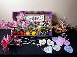 Artificial Flower Picks - Mixed Floral Decor Assortment