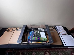 Office Supplies Mixed Lot - Clipboards, Labels, Envelopes & Accessories