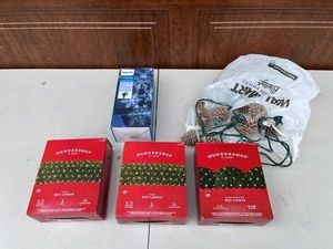 Christmas Lights & Holiday Decor Mixed Lot - Wondershop & Philips