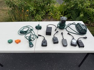 Outdoor Light Timers - Intermatic, Smart Electrician & Westinghouse Mixed Lot in Tote