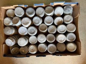 VTG Mason Jar Lids - Ball Mixed Lot