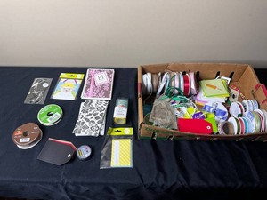 Craft Ribbon & Gift Tags Mixed Lot
