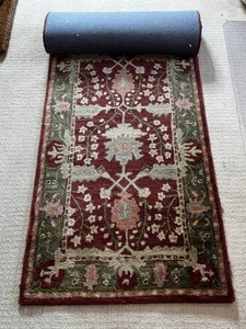 Wool Rug - Franklin Rug Hand-Tufted 26 X 9