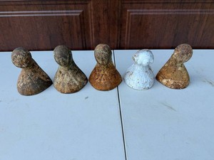 Cast Iron Clawfoot - Lot of 5