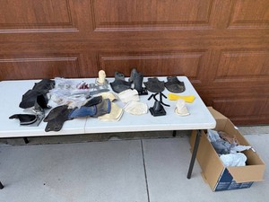 Equestrian Saddle Pads & Tack Parts Mixed Lot