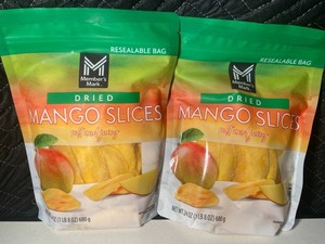 MIL 5 - Members Mark Dried Mango Slices (Lot of 2)