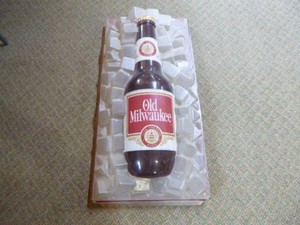 3D Plastic Old Milwaukee Sign