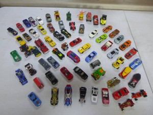 Lot of Small Die-Cast Cars and Trucks