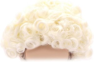 Doll Hair Wig, 5.9x4.3in High Temperature Fiber Adorable Stylish Curly Wig Funny Doll Accessories for Playing and Displaying