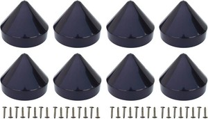 $103 JSP Manufacturing 8 Pack Cone Marine Dock Piling Caps Now with More UV Protection 10 Years Made in the USA, Dock Pylon Cover Caps for Marine Boat Docks, Floating Docks, Piers