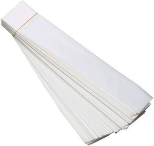100 Pcs 2x10.6 Inch Clear Jewelry Display Bags Necklace Bracelet Packaging Bag for Jewelry Wrapping and Jewelry Display (Not Included Hanging Cards)
