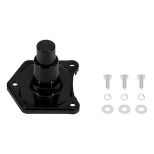 Solenoid Cover Push Button Starter Black Fit for Harley Dyna Street Bob Fat Bob Touring Electra Glide 1991-Later