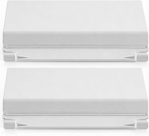 2PCS 85001500 Skimmer Door Weir Flap Replacement  Compatible with Pool S15 S20 White Heavy Duty Flapper Assembly Accessories for Inground Above Ground Swimming Systems