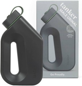 $40 Tanker - Portable Urinal for Men Spill Proof - A Camping and Festival Essential, Designed for Nighttime Urges, Post-Surgery Recovery, and Travel Use