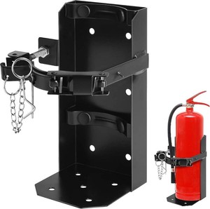 $35 Heavy Duty Fire Extinguisher Bracket for 10lb Dry5lb Co2 Extinguisher, Fire Extinguisher Mount Bracket, Metal Wall Mount Fire Extinguishers Holder for Vehicle, Boat, Marine, Truck, Home, School
