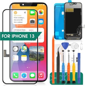 for iPhone 13 Screen Replacement for iPhone 13 LCD Screen for A2633, A2482, A2631, A2634, A2635 Touch Screen Display Digitizer Assembly Repair Parts Kits(Incell Not Original)