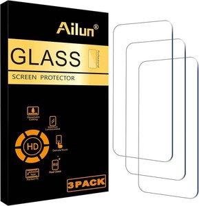 Ailun Screen Protector for iPhone 16 PlusiPhone 15 PlusiPhone 15 Pro Max  Pack, 6.7 inch, Tempered Glass, Dynamic Island Compatible, Case Friendly, Not for iPhone 16 Pro Max 6.9 Inch (Only Two)