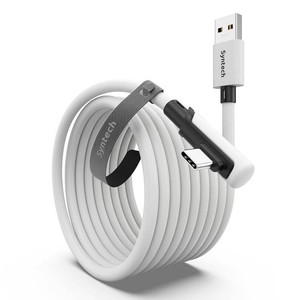 Syntech Link Cable 16FT for PCVR Compatible with OculusQuest 3Meta Quest 3S, Quest2ProPico 4Ultra Accessories and PCSteamVR, High Speed PC Data Transfer, USB 3.0 to USB C Cable for VR Headset