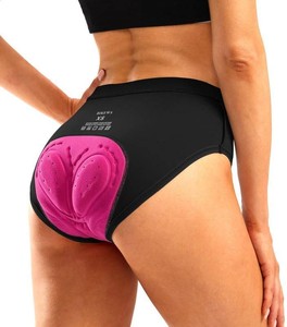 Bikewa Womens 4D Padded Bike Underwear Cycling Bicycle Shorts Biking Riding Briefs Biker Cycle Undershorts for Women