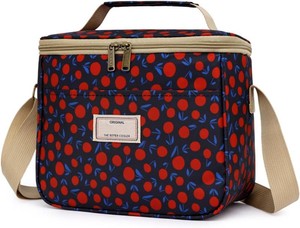 $21 Nanxson Reusable Lunch Totebags Insulated Leakproof Lunchbox Cooler  Small Lunch Box for Work,Travel,Picnic,Office,Lunch Bag with Shoulder Strap,Printed Cooler Tote,Cute Lunch Cooler Cooling