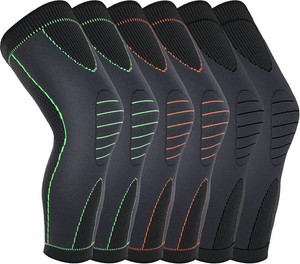 $30 6 Pcs Long Compression Full Leg Sleeves Full Compression Knee Sleeves Braces Support for Men Women Arthritis Joint Pain Relief Reduce Varicose Veins and Swelling Cycling Sport