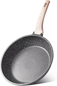 CAROTE Nonstick Frying Pan, 8 Inch Classic Granite Skillet  Kitchen Healthy Non Toxic Stone Cookware, Induction Compatible, Dishwasher & Oven Safe, PFOA Free
