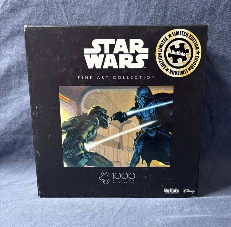 Star Wars Disney Fine Art Collection 1000 Piece Puzzle - Brand New