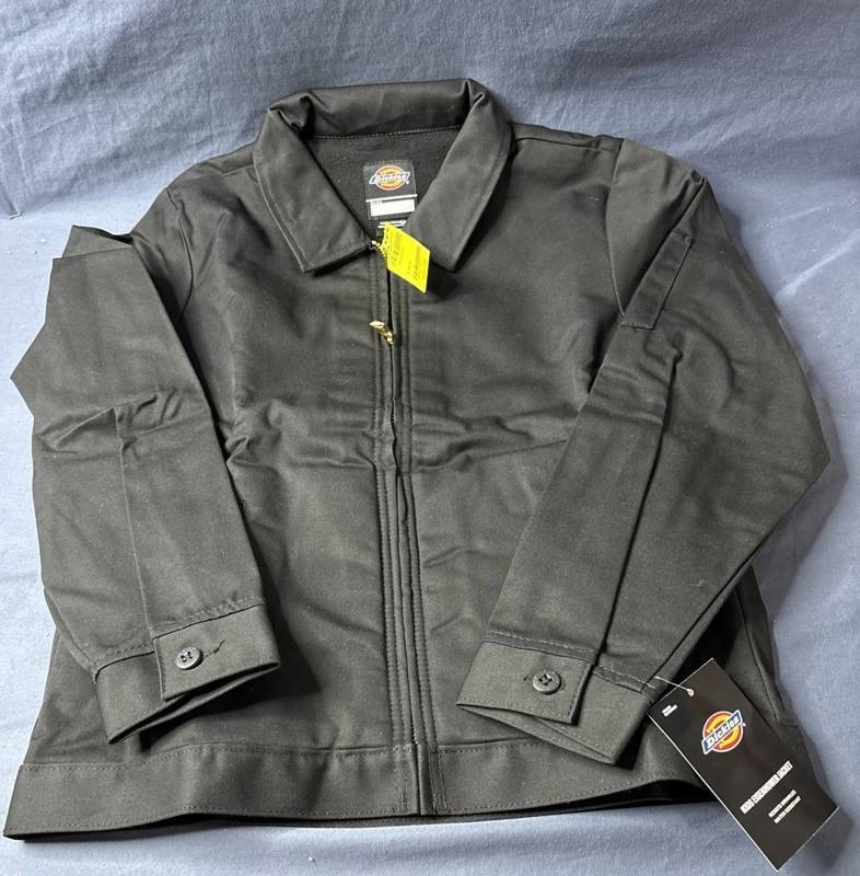 Dickies Black Bomber Size Youth Medium Jacket - Brand New