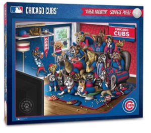 MLB Chicago Cubs Purebred Fan 500 Piece Puzzle - Brand New