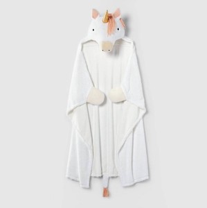 Pillowfort Unicorn Hooded 50 x 40in Blanket - New