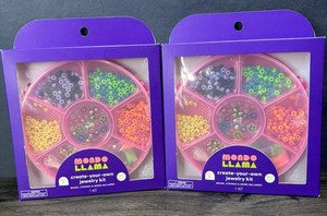 Mondo Llama Create-Your-Own Jewelry Kits, 2 Total - Brand New