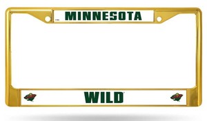 NHL Minnesota Wild Car License Plate Frame - Brand New