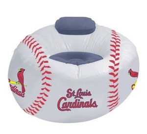 St. Louis Cardinals Inflatable Chair With Pump - New