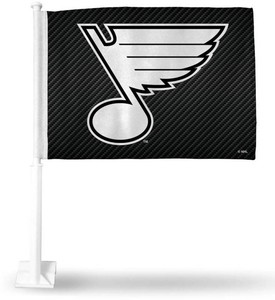 St. Louis Blues 14 x 19in Double-Sided Car Flag - New