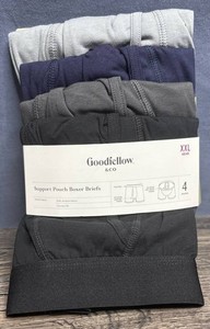 Goodfellow & Co Mens Boxer Briefs 4-Pack - Size Mens XXL 4648 - Brand New